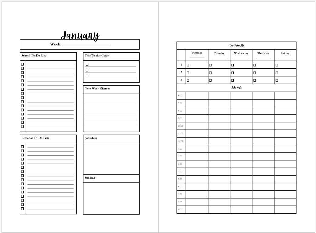 My Winter Quarter - Pilot